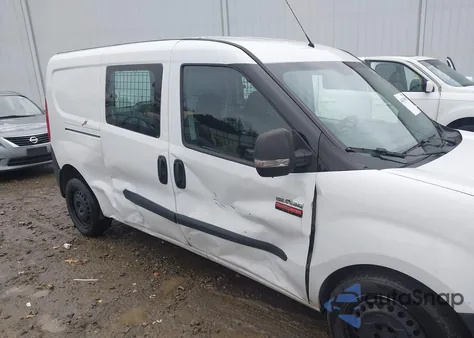2018 Ram Promaster City Tradesman z USA, uszkodzony, nr VIN ZFBERFAB9J6H90398